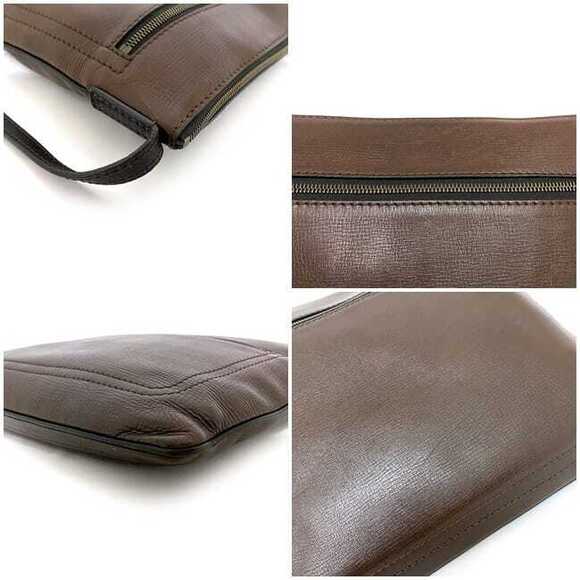 LOUIS VUITTON Utah Leather Brown Sac Plat Messenger bag  Louis Vuitton Sac Plat Shoulder Bag Brown Cafe Utah Crossbody Messenger Zipper